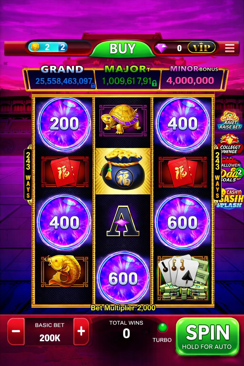 Diamond Fortunator Slot game